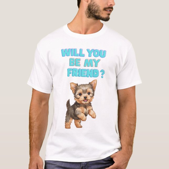 Cute Dog T-Shirt (Front)