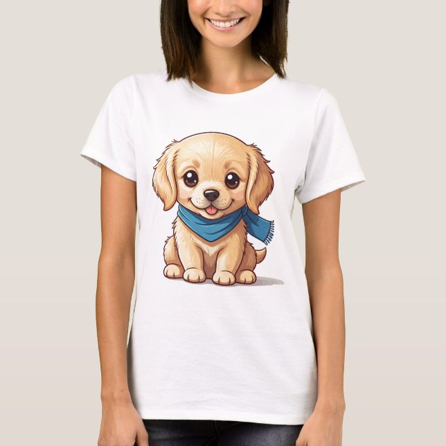 Cute Dog T-shirt (Front)