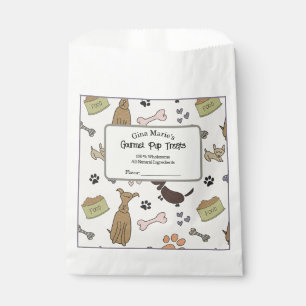 Cute Dog Treats  Favour Bag