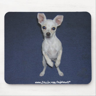 Cute Dog Up-Mousepad. Mouse Pad