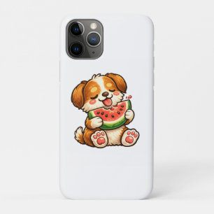 Cute Dog Watermelon iPhone 11 Pro Case