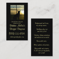 Cute Doggie Daycare Business Card