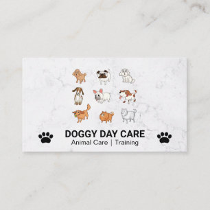 Cute Doggies   Assorted Breeds Business Card
