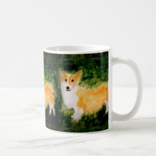 Cute Dogs Art Corgi Coffee Mug