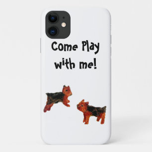 Cute Dogs Art Terriers iPhone 11 Case
