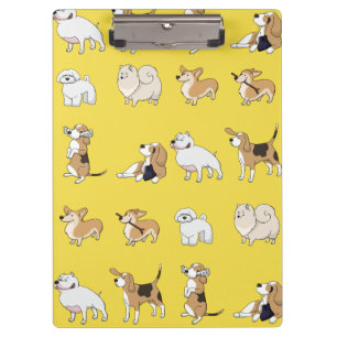 Cute Dogs Clipboard