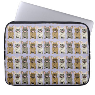 Cute dogs, French Bulldog Laptop Sleeve
