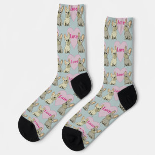 Cute dogs Love Socks
