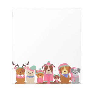 Cute dogs notepad