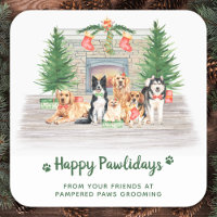 Cute Dogs Pet Business Dog Lover Christmas