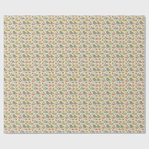 Cute Dogs Picnic Summer Art - Kids Cartoon Pattern Wrapping Paper