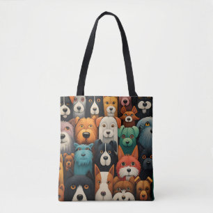 cute Dogs Tote Bag