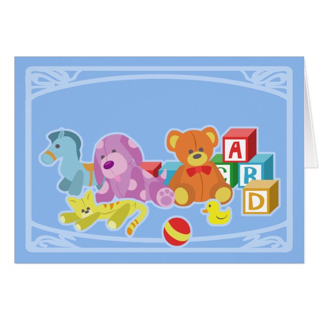 Cute Dolls (Blue) (Front Horizontal)