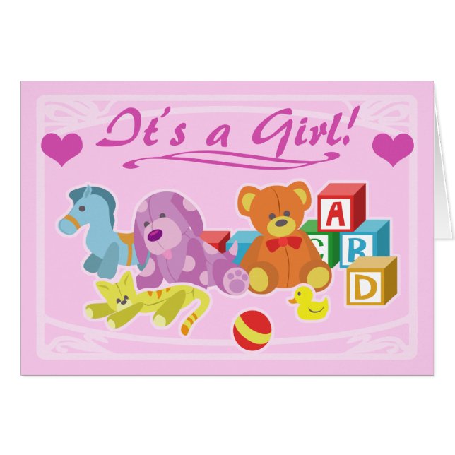 Cute Dolls - It's a Girl! (Front Horizontal)