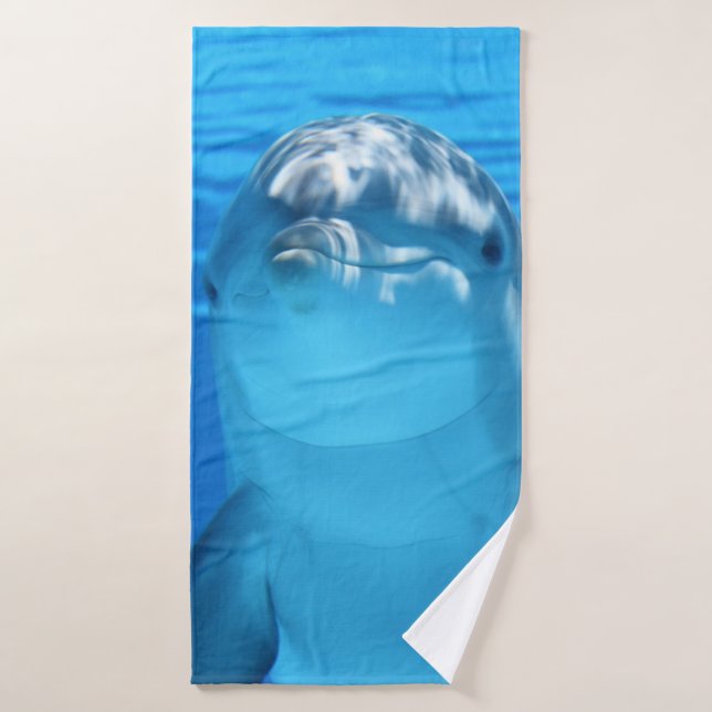 Cute dolphin bath towel (Bath Towel)