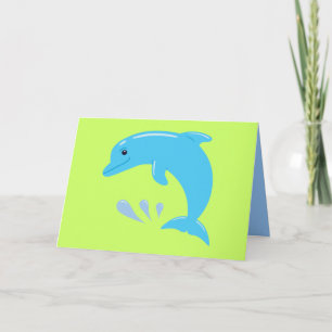 Cute Dolphin Card