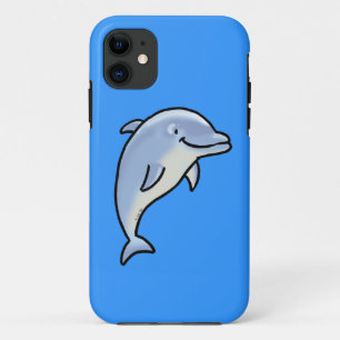 Cute dolphin iPhone 11 case