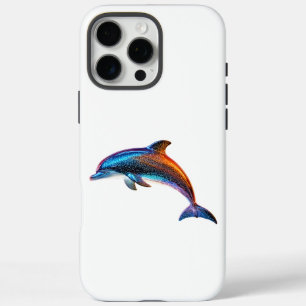 Cute Dolphin iPhone 16 Pro Max Case