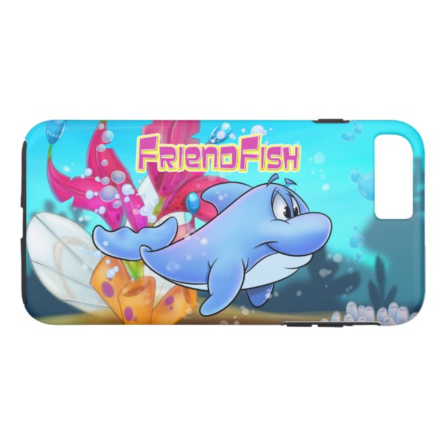 Cute Dolphin iPhone 7/plus case (Back (Horizontal))