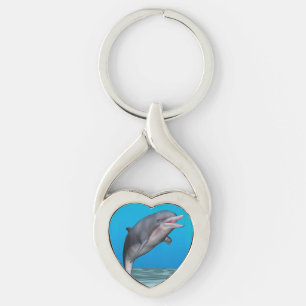 Cute Dolphin Key Ring