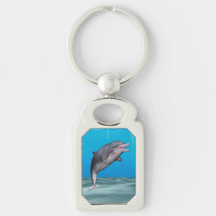 Cute Dolphin Key Ring