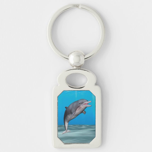 Cute Dolphin Key Ring (Front)