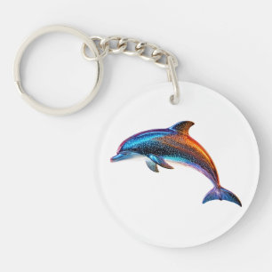 Cute Dolphin Key Ring