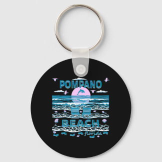 Cute Dolphin Lover Family Pompano Beach Fl Family Key Ring