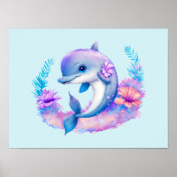 Cute Dolphin Sea Creature