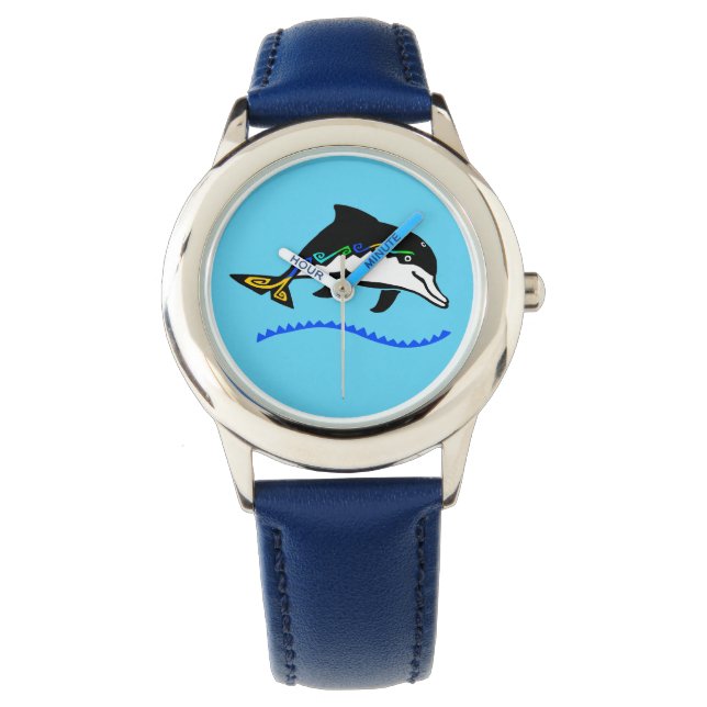 Cute DOLPHIN - Wildlife - Nature -Ecology Watch (Front)