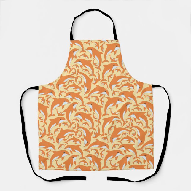 Cute Dolphins Apron (Front)