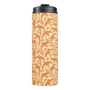 Cute Dolphins Thermal Tumbler