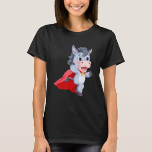 Cute Donkey Baby Mule Animal Farming Donkey Farmer T-Shirt
