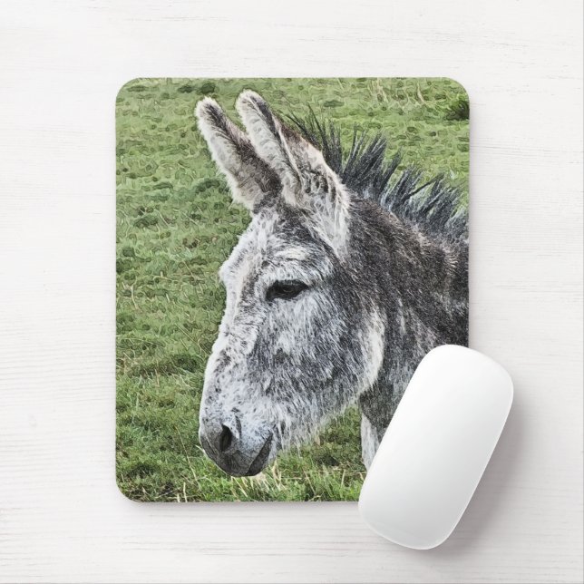 CUTE DONKEY    MOUSE PAD (With Mouse)