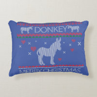 Cute Donkey Ugly Sweater Christmas Holiday Winter