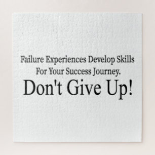 Cute Don't Give Up Design Meant Only For You! T-Sh Jigsaw Puzzle