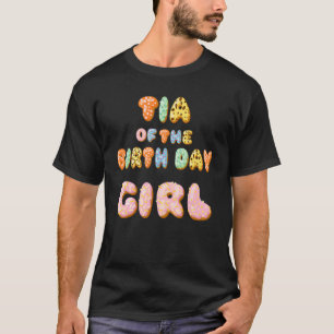 Cute Donut Tia Birthday Girl  Sweet Family Donut B T-Shirt
