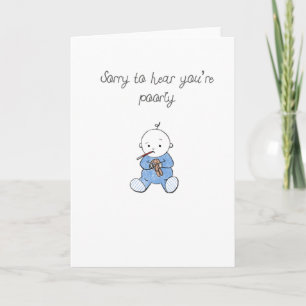 Cute doodle design greetings card get well soon