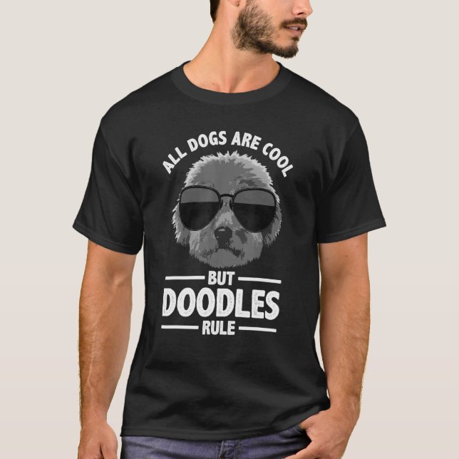 Cute Doodle For Men Women Golden Doodle Labradoodl T-Shirt (Front)