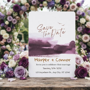 Cute Doodle Wedding Save the Date Invitation