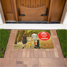 Cute! Doormat - Personalised - 24" x 36"