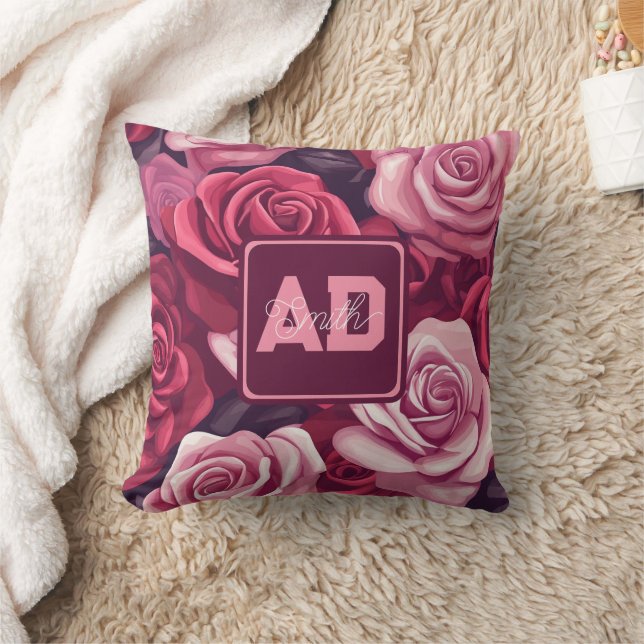 Cute Dorm Decor Rose Keepsake Pillow (Blanket)