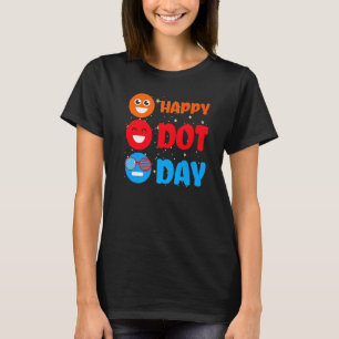 Cute Dot Pattern Smile September National Happy Do T-Shirt