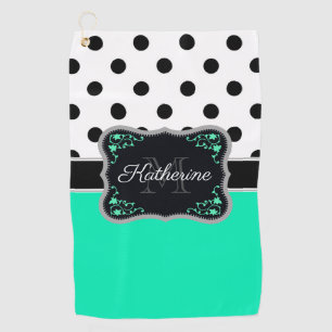 Cute Dots Golf Towel
