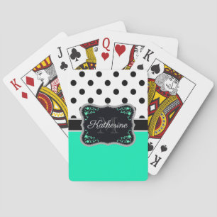Cute Dots Playing Cards
