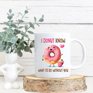 Cute Doughnut Bridesmaid Proposal Mug