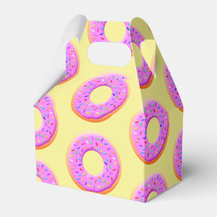 Cute Doughnut Drawing With Sprinkles Favour Box