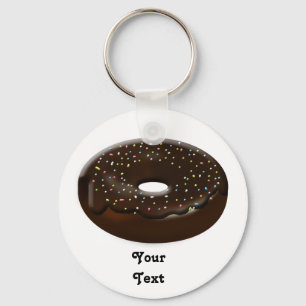 Cute Doughnut Key Ring