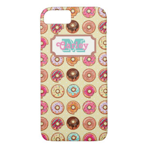 Cute Doughnut Pattern iPhone 8/7 Case
