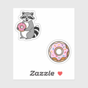 Cute Doughnut Sticker Set – Kawaii & Colourful Dou